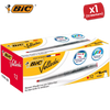 Bic Velleda 1741 Whiteboard Drywipe Markers Red – Long-Lasting Pens Box of 12Bic Velleda 1741 Whiteboard Drywipe Markers Red – Long-Lasting Pens Box of 12