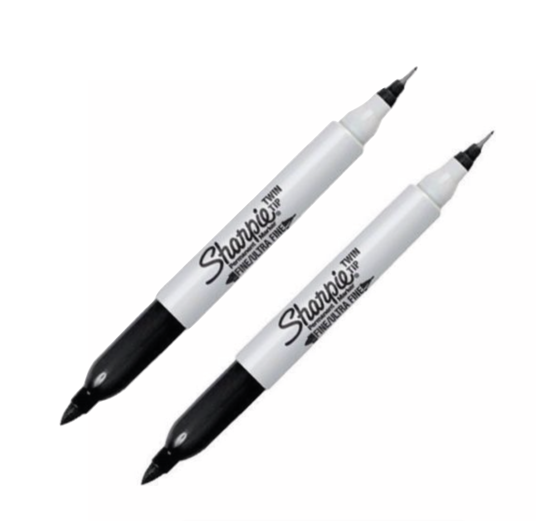 Sharpie Twin Tip - Black - Pack of 2 – DLM Direct