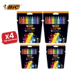 BIC Colour Up Colouring Felt Pens Assorted Colours - Pack of 12 - 1 to 5 Packs