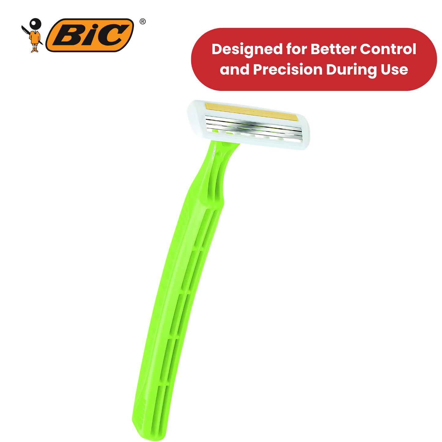 Bic Pure 3 Lady Shavers - 2 Packs