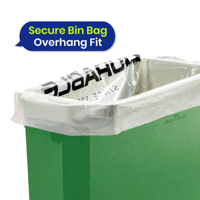 DURABIN 60L Green Bin Set & Green Lid and 25x 110L Recycled Bin Bags