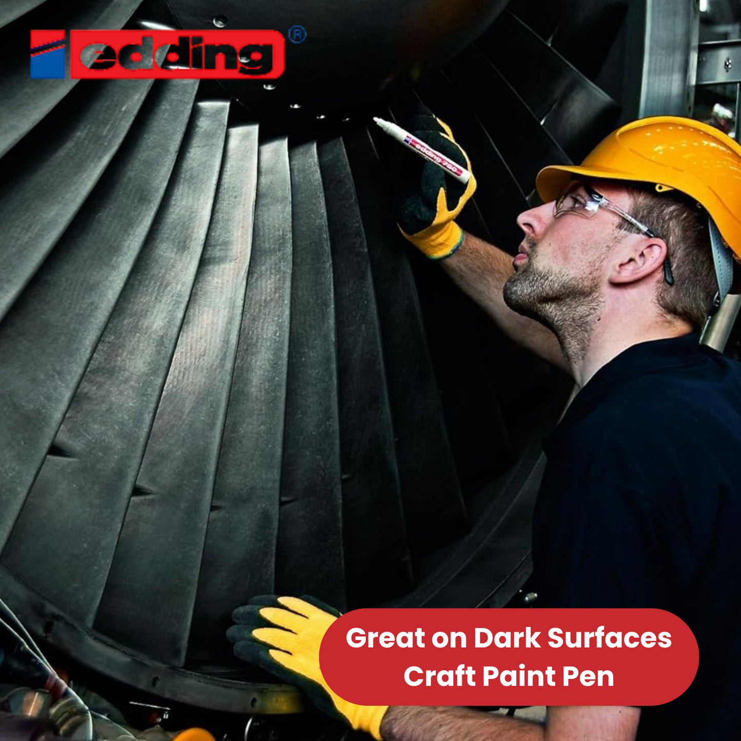 Edding Paintmarker Opaque Yellow Pack of 10