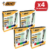 BIC ONYX 1482 Mini Permanent Marker Bullet Tip Assorted Pack of 4 - 1 to 5 Packs