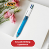 BIC 4 Colours Extra-Comfort Grip - Single Pen - 3 to 24