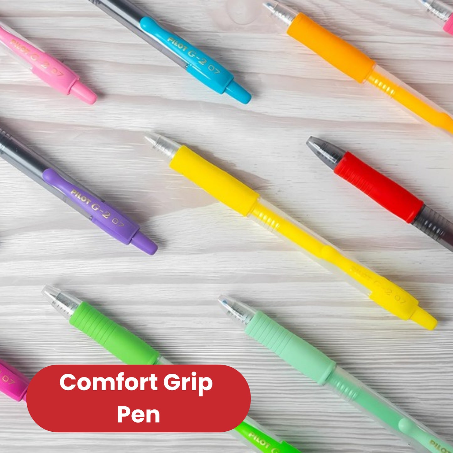 Pilot G207 Retractable Gel Rollerball 0.7 mm Tip (Single Pen) - Pastel Green