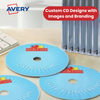 Avery J8676-100 Data Storage Labels, 200 Per Pack, 117 mm, Permanent - 1 to 5