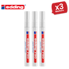Edding Paintmarker Opaque White Pack of 10 Edding Paintmarker Opaque White Single Pen - 1 to 30 Packs