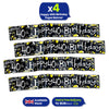 Happy 40th Birthday Black and White Recyclable Banner - 2.6m