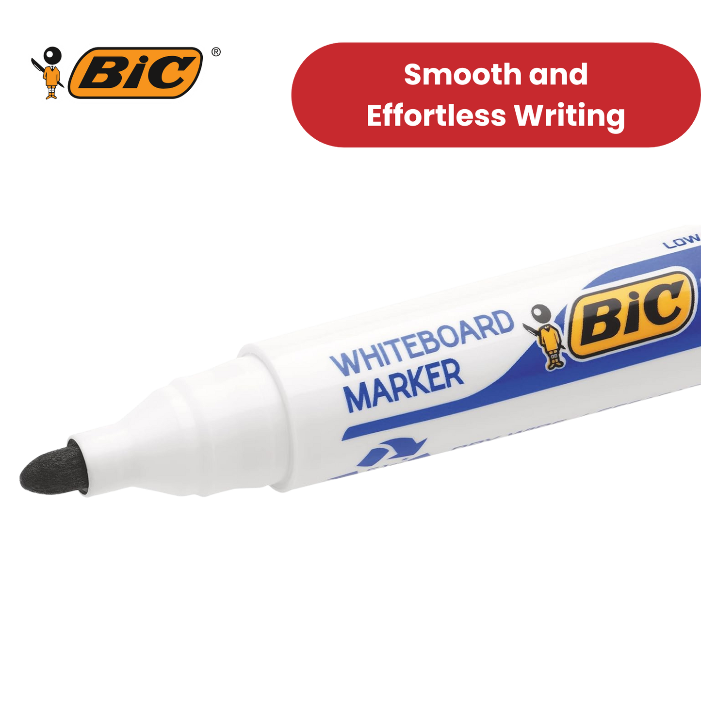 BIC Velleda 1701 ECOlutions Whiteboard Markers Assorted - Pack of 4