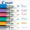 Pilot G-207 Gel Pens Retractable Rollerball Refillable Ergonomic Grip Pink Ink