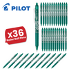 Pilot FriXion Clicker Erasable Gel Rollerball Multiple Pens 0.7mm Tip Line Green