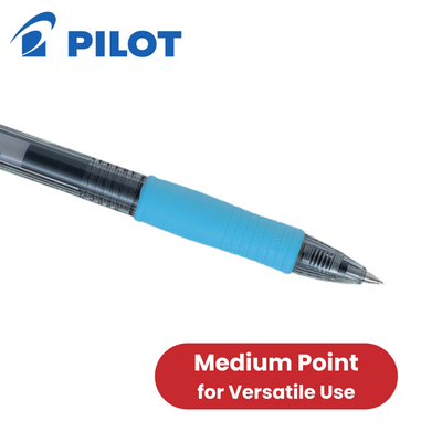 Pilot G-207 Retractable Gel Rollerball Medium Light Blue - Pack of 1 - 1 to 36 Packs