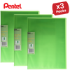 PENTEL RECY DISP BK VIVID 30PKT GREEN - Pack of 1