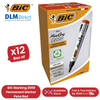 BIC Marking 2000 ECOlutions Permanent Bullet Tip Markers Red - 12 - 1 to 5 Packs