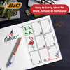 BIC 4 Colour Shine - Rose Gold - Pack of 3