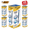 BIC Velleda Liquid Ink Dry Wipe Markers - Blue Ink, Smooth Writing, Pack of 12