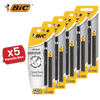 BIC Criterium 2mm Lead Mechanical Pencil  Plus 6 Leads),Black - Pack of 1 to 5