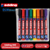 Edding 360 Drywipe Marker Assorted Pack of 8 - 1 to 5 Packs