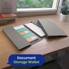 Guildhall Double Pocket Legal Wallet – 315gsm manilla Folder Office Documents, Pack of 25 (Grey)