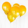 OTW019 Latex Balloon - Metallic Gold - Plain - 12 inch