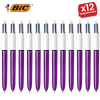 Bic 4 Colour Shine - Purple - Single Pen