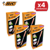 BIC Marking Permanent Markers Fine Tip Assorted Intense & Pastel Colours 12 Pack