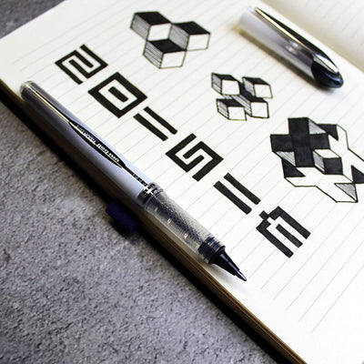 UNIBALL VISION ELITE LIQ INK RBL BLUE - Pack of 12