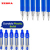 Zebra Z Grip Ballpoint Blue Retractable Pen 1.0mm Medium Point Biro for School Office (Pack of 12)