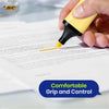 BIC 3x  Marking Highlighter Flat Pastel Yellow Modular Tip for Precise Highlighting
