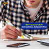 BIC 4-Colour Sun Pens Pack of 3 Medium Points for Office & Home