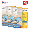 Avery J8676-100 Data Storage Labels, 200 Per Pack, 117 mm, Permanent - 1 to 5