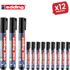 EDDING 360 BULLET TIP BLACK WHITEBOARD MARKERS - Single