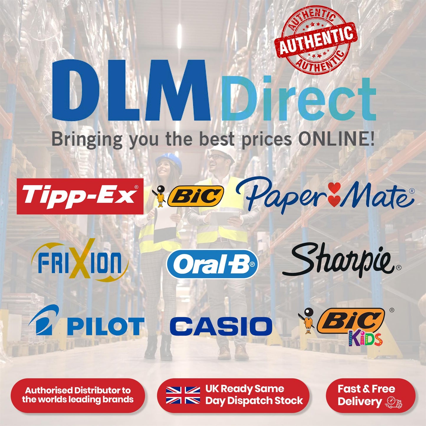 Durable Name Badge 25 Pcs Plastic Personalised Name Badges, Combi Clip ID Tags for Events