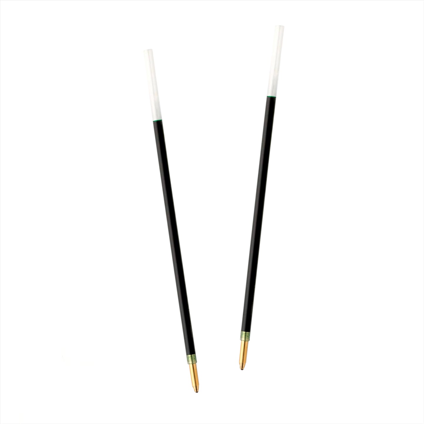 BIC Ballpoint Pen Refills Medium Point 1.00 mm 4 Colours Blue Green Red Black 2 Pack Biros Refill