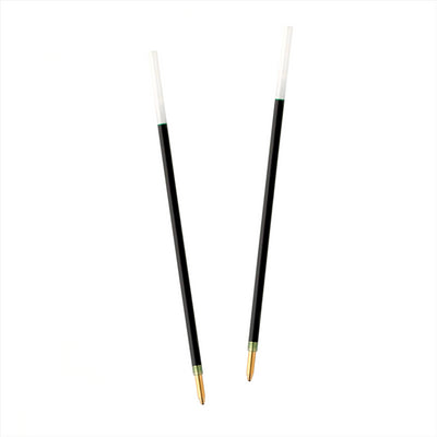 BIC Ballpoint Pen Refills Medium Point 1.00 mm 4 Colours Blue Green Red Black 2 Pack Biros Refill