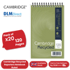 Cambridge Recycled Reporters Notebook Ruled 120 Pages (Pack of 10)