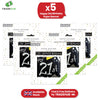 Happy 21st Birthday Black and White Recyclable Banner - 2.6m