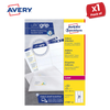 Avery L7160-250 Address Labels, 250 Sheets, 5250 Labels 63.5 x 38.1mm - 1 to 5
