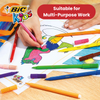 BIC Kids Visa Felt Pens Assorted Colours - Wallet of 12 - 1 to 5 Packs