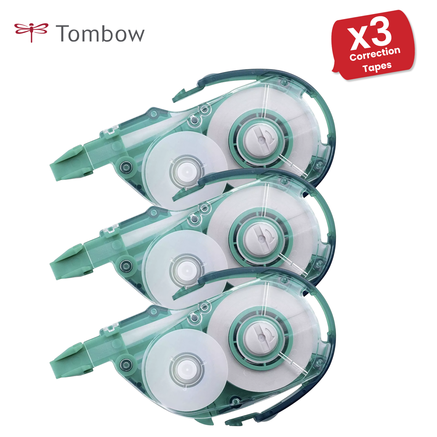 Tombow Correction Tape Refill 4mm - Single CT-YRE4 - 1 to 30 Packs