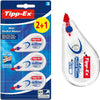 Tipp-Ex Mini Pocket Mouse Correction Tape - 3 Pcs Quick Fix White Correction Roller for Students