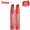 PENTEL N50XL PERMANENT MARKER RED - Single Pen
