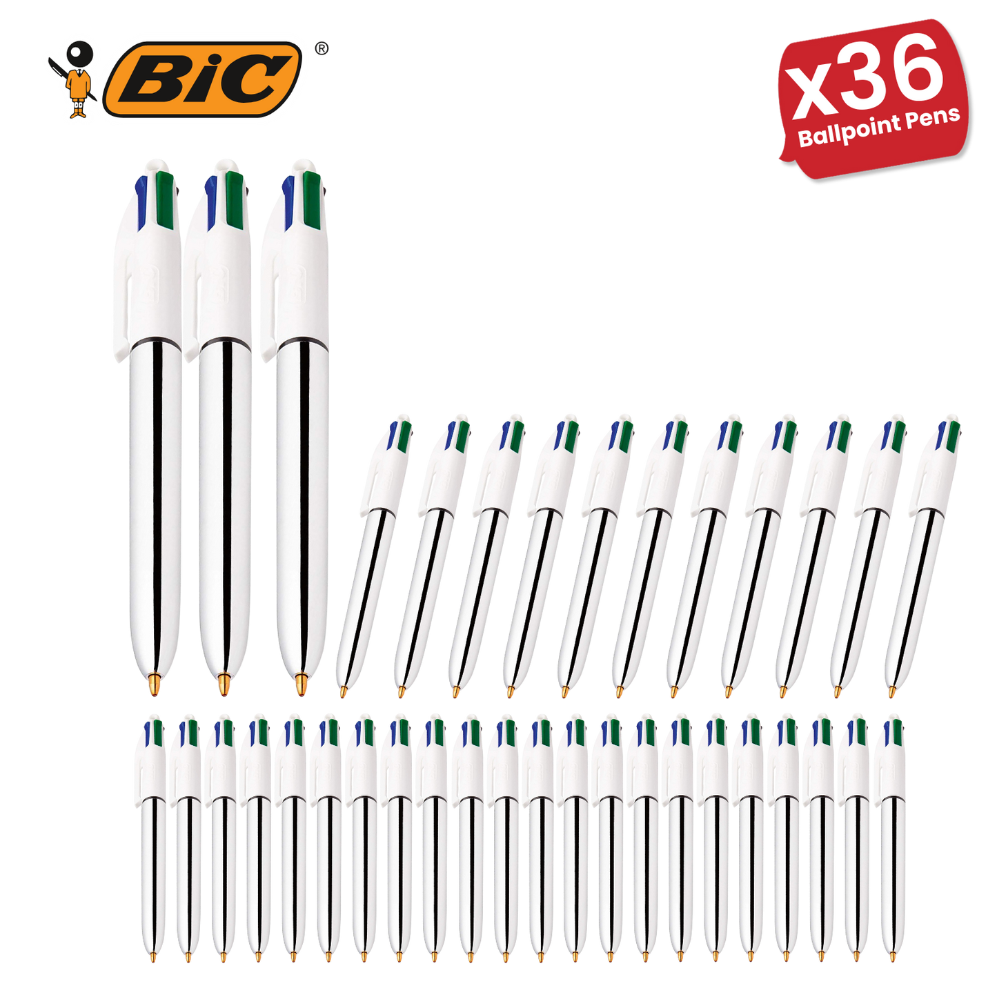 BIC 4 Colour Shine - Pack of 1