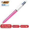 BIC 4 Colours Shine Multicolour Pen - 4 in One Biro for Students