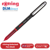 rOtring Rollerball Pen Fine Point 0.7mm - Red Ink, Smooth & Precise Writing