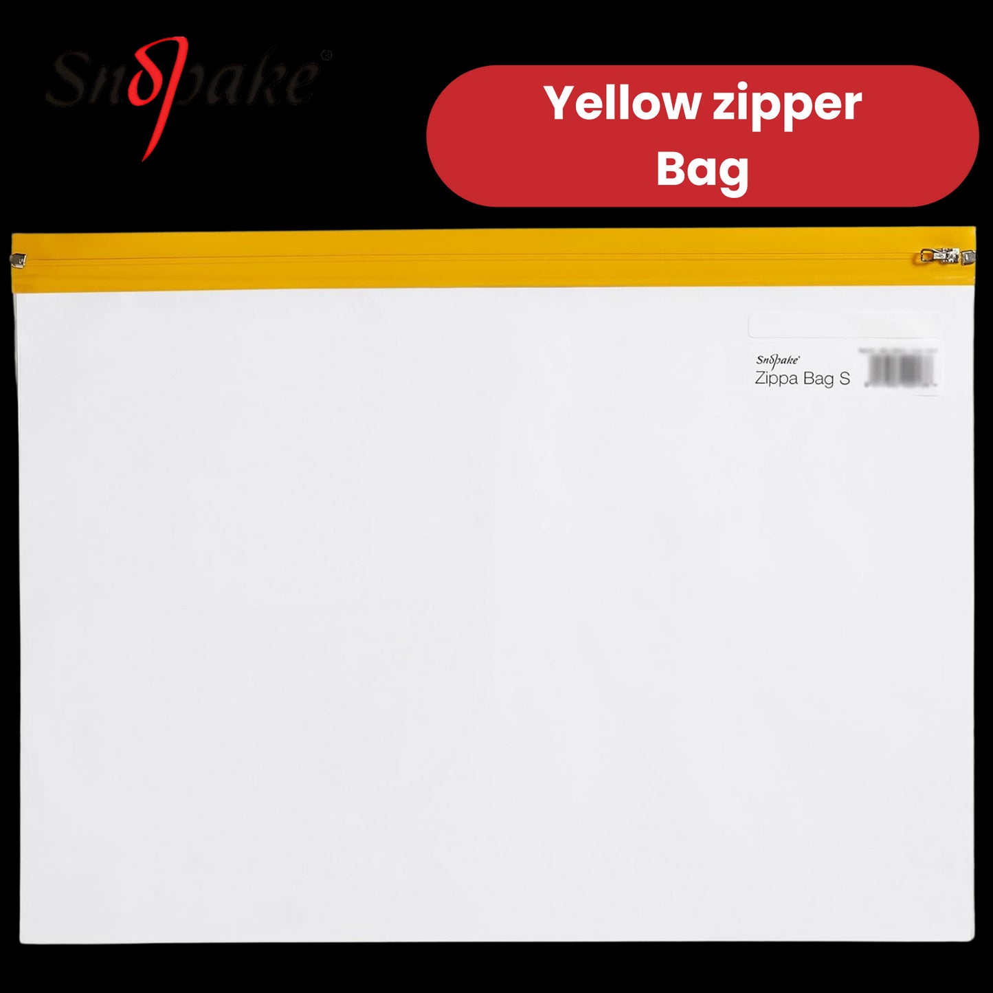 SNOPAKE ZIPPA BAG A4 ASSORTED - PACK OF 25 - 1 to 5 Packs