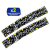 Happy 40th Birthday Black and White Recyclable Banner - 2.6m