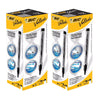 BIC Velleda Liquid Ink Dry Wipe Pocket Markers Black - Pack of 12