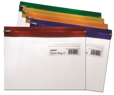 SNOPAKE ZIPPA BAG A5 ASSORTED - PACK OF 100