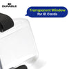 ID Badge Holder Arm Band Transparent Plastic Adjustable Strap 10 Pack for Work & Security Staff